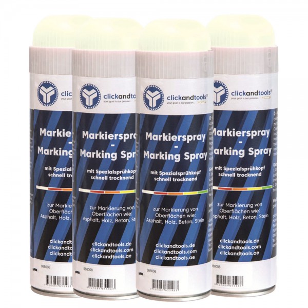 Markierungsspray leuchtend weiss