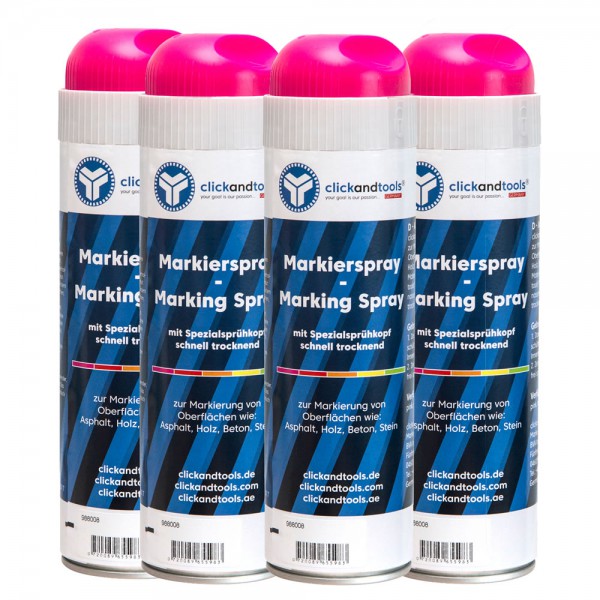 Markierungsspray leuchtend pink