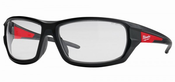 Milwaukee Schutzbrille klar geschlossener Rahmen