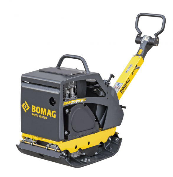BOMAG Rüttelplatte BPR 25/40 D reversierbar Diesel, HATZ 1B20