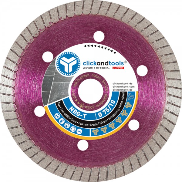 Diamanttrennscheibe clickandtools® Energizer Turbo