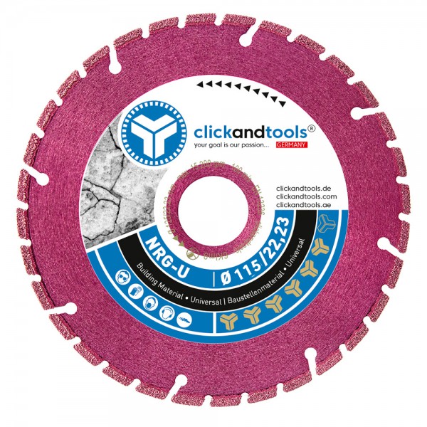 Diamanttrennscheibe clickandtools® Energizer