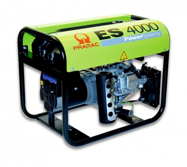 Pramac Stromerzeuger ES 4000SHI Notstromaggregat 220V mit 2 Steckdosen