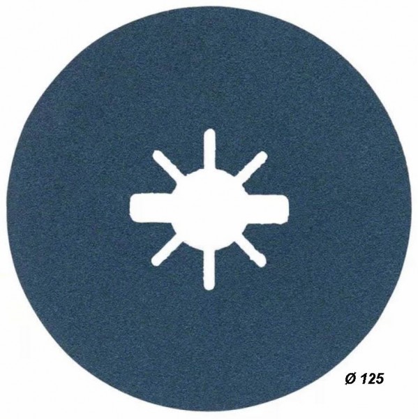 X-LOCK Fiberschleifscheibe, Ø125 mm, K 100
