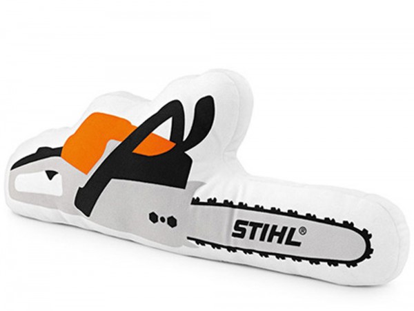 STIHL Kissen in Motorsaegenform